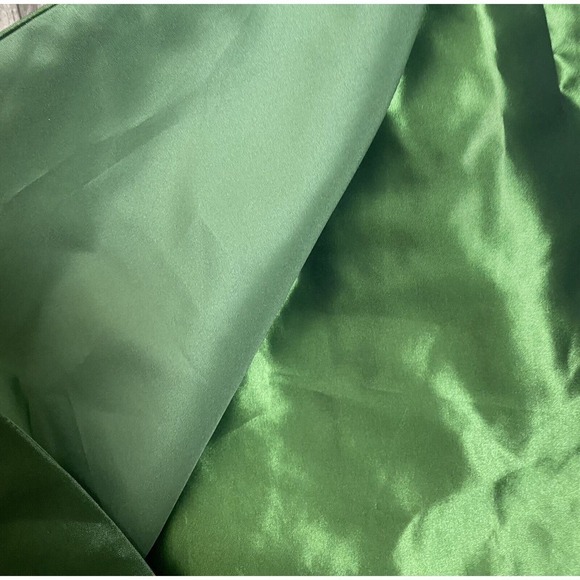 Alfred Angelo Green Strapless Formal Cocktail Holiday Prom Short Dress Size 2 - Picture 12 of 14